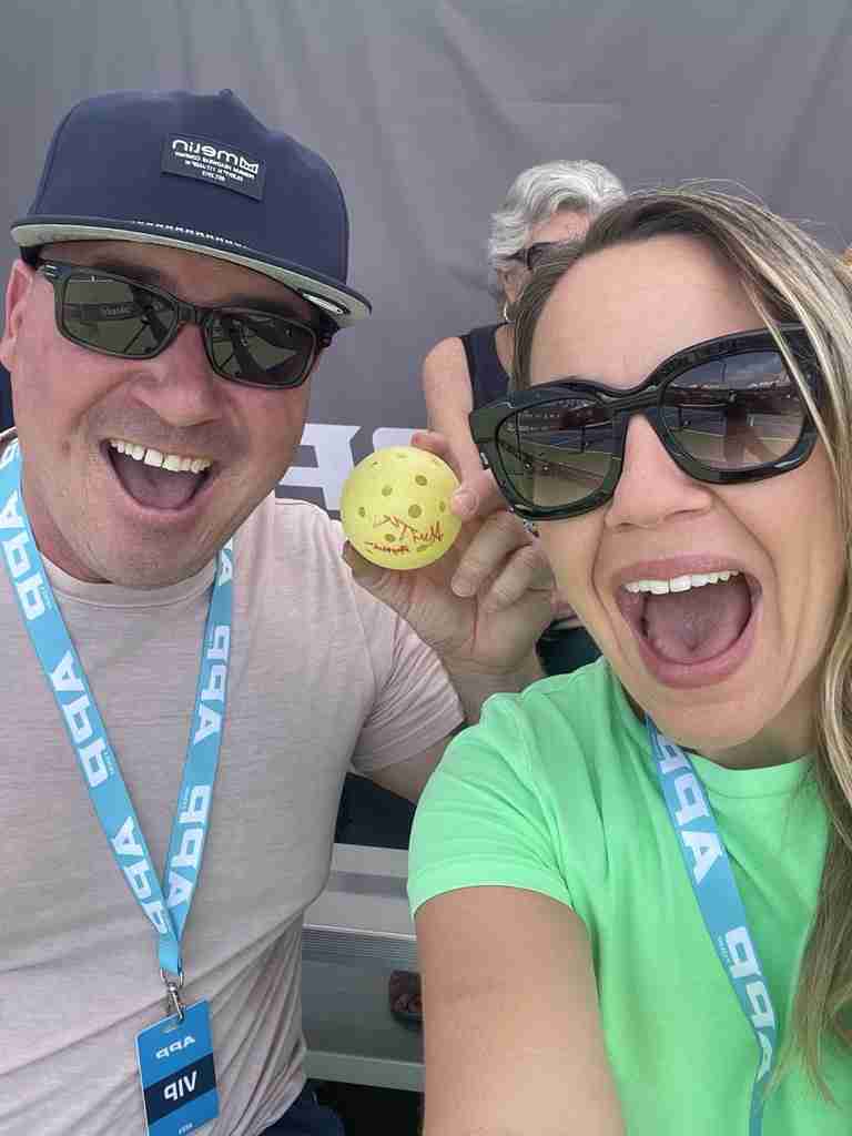Tony and Jen Roberts — Nawalli Pickleball Club founders